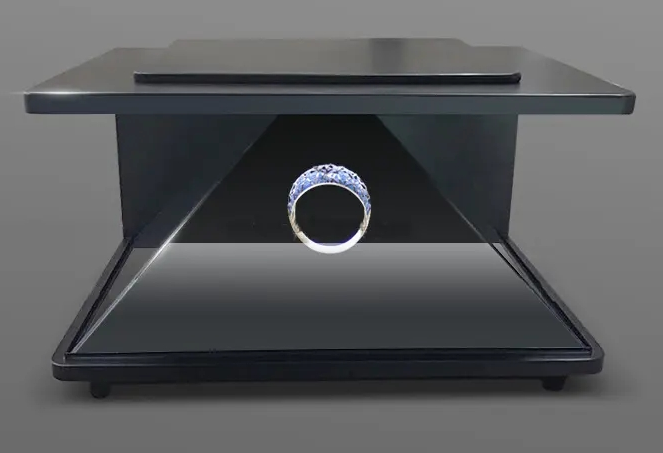 270度3D全息投影透明柜