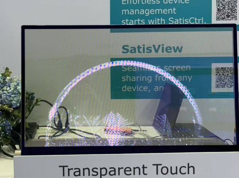 友达透明Micro LED